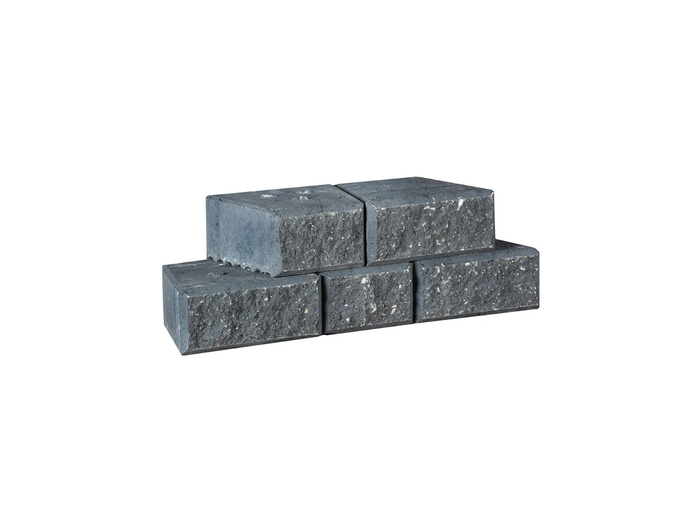 Stapelstenen Crack & Stack Zwart 15/23 x 20 x 10 cm - Afbeelding 1